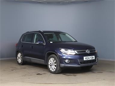 VOLKSWAGEN TIGUAN 2.0 TDi BlueMotion Tech Match 177 5dr DSG Diesel - BLUE - HG14YOM - 5 Door Estate