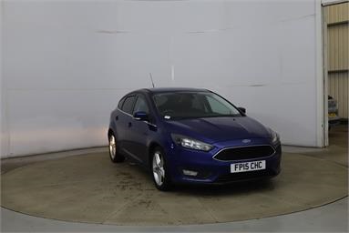 FORD FOCUS 1.6 TDCi 115 Zetec 5dr Diesel - BLUE - FP15CHC - 5 Door Hatchback