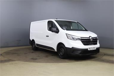 RENAULT TRAFIC SWB DIESEL SL28 Blue dCi 130 Business Van Diesel - WHITE - RO72FFG - 5 Door Panel Van