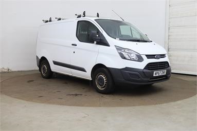 FORD TRANSIT CUSTOM 290 L1 DIESEL FWD 2.0 TDCi 105ps Low Roof Van Diesel - WHITE - WP67ZMV - 5 Door Panel Van