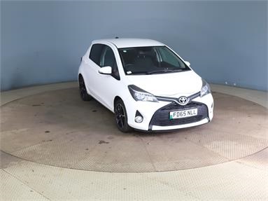 TOYOTA YARIS 1.33 VVT-i Sport 5dr Petrol - WHITE - FD65NLL - 5 Door Hatchback