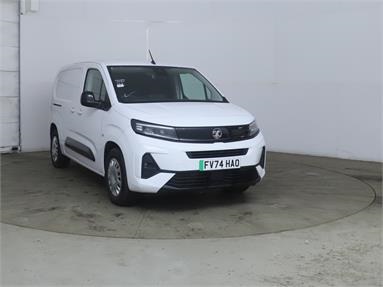 VAUXHALL COMBO CARGO XL ELECTRIC 100kW Pro 52kWh H1 Van Auto Electric - WHITE - FV74HAO - 6 Door Panel Van