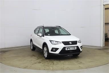 SEAT ARONA 1.0 TSI SE Technology 5dr Petrol - WHITE - WP67FRK - 5 Door Hatchback
