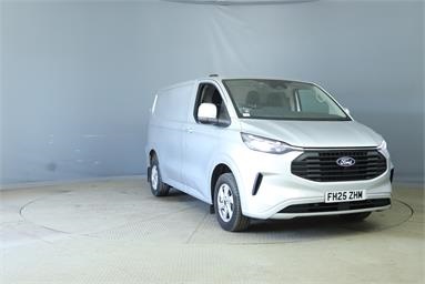 FORD TRANSIT CUSTOM 320 L1 DIESEL FWD 2.0 EcoBlue 136ps H1 Van Limited Auto Diesel - SILVER - FH25ZHM - 5 Door Panel Van