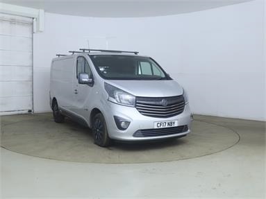 VAUXHALL VIVARO L1 DIESEL 2700 1.6CDTI BiTurbo 125PS Sportive H1 Van Diesel - SILVER - CF17NBY - 5 Door Panel Van