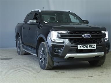 FORD RANGER DIESEL Pick Up D/Cab Wildtrak 3.0 EcoBlue V6 240 Auto Diesel - BLACK - WN25RKZ - 4 Door Pick Up Body