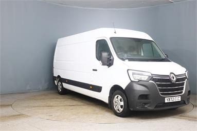 RENAULT MASTER LWB DIESEL FWD LM35dCi 135 Business+ Medium Roof Van Diesel - WHITE - YB72EUC - 5 Door Panel Van