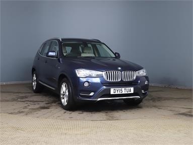BMW X3 xDrive20d xLine 5dr Step Auto Diesel - BLUE - DY15TUA - 5 Door Estate