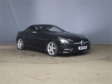MERCEDES-BENZ SLK SLK 200 BlueEFF AMG Sport Ed 125 2dr Tip Auto Petrol - BLACK - WF61YUS - 2 Door Convertible
