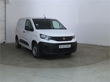 PEUGEOT PARTNER STANDARD DIESEL 1000 1.5 BlueHDi 100 Professional Premium + Van Diesel - Ice White - BJ23UVZ - 5 Door Panel Van