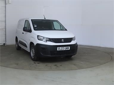 PEUGEOT PARTNER STANDARD DIESEL 1000 1.5 BlueHDi 100 Professional Premium + Van Diesel - Ice White - BJ23UWM - 5 Door Panel Van