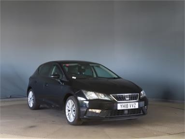 SEAT LEON 1.2 TSI SE Dynamic Technology 5dr Petrol - BLACK - YH18VVZ - 5 Door Hatchback