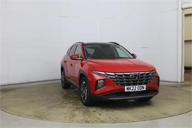 HYUNDAI TUCSON 1.6 TGDi Hybrid 230 Ultimate 5dr 2WD Auto Petrol/Hybrid - RED - MK22ODN - 5 Door Estate