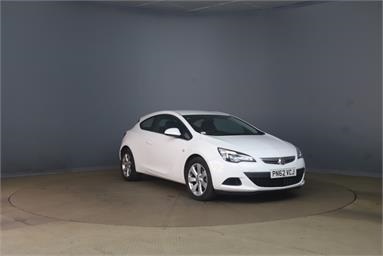 VAUXHALL ASTRA GTC 1.4T 16V 140 Sport 3dr Petrol - WHITE - PN62VCJ - 3 Door Hatchback