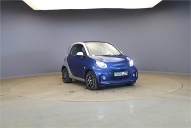 SMART FORTWO COUPE 60kW EQ Prime Exclusive 17kWh 2dr Auto [22kWCh] Electric - SILVER - FX70LZP - 2 Door Coupe