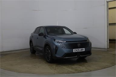 PEUGEOT 3008 1.2 Hybrid 136 Allure 5dr e-DSC6 Petrol/Hybrid - BLUE - CK25UWV - 5 Door Hatchback