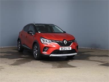 RENAULT CAPTUR 1.3 TCE 140 S Edition 5dr EDC Petrol - RED AND BLACK - BG21LYX - 5 Door Hatchback