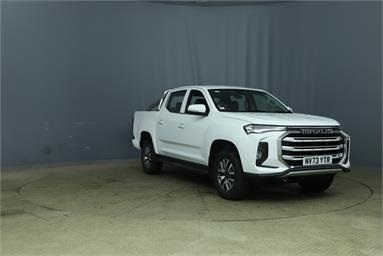 MAXUS T90 ELECTRIC 130kW Elite Double Cab Pickup 88.5kWh Auto Electric - WHITE - NV73YTR - 4 Door Pick Up Body