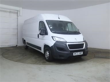 PEUGEOT BOXER 335 L3 DIESEL 2.2 BlueHDi H2 Professional Van 140ps Diesel - Ice White - MK22XMR - 5 Door Panel Van