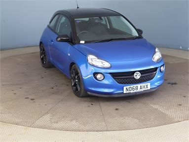 VAUXHALL ADAM 1.2i Energised 3dr Petrol - BLUE - ND68AHX - 3 Door Hatchback