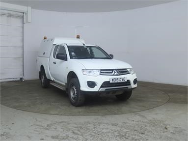 MITSUBISHI L200 LWB DIESEL Club Cab DI-D 4Life 4WD 134Bhp [2010] Diesel - WHITE - WO15DVG - 2 Door Pick Up Body