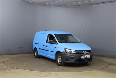 VOLKSWAGEN CADDY MAXI C20 DIESEL 2.0 TDI BlueMotion Tech 102PS Startline Van Diesel - BLUE - PK16PXC - 6 Door Panel Van