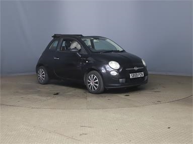 FIAT 500 1.2 Pop 2dr Petrol - BLACK - SB59PZN - 3 Door Convertible