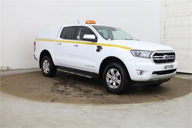 FORD RANGER DIESEL Pick Up Double Cab Limited 1 2.0 EcoBlue 170 Diesel - WHITE - WV71RHX - 4 Door Pick Up Body