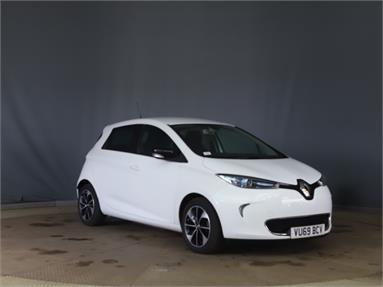 RENAULT ZOE 80kW Dynamique Nav R110 40kWh 5dr Auto Electric - WHITE - VU69BCV - 5 Door Hatchback