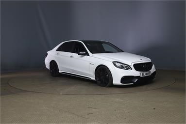 MERCEDES-BENZ E CLASS E63 4dr Auto Petrol - WHITE - BL14MYO - 4 Door Saloon