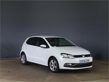 VOLKSWAGEN POLO 1.0 Match 5dr Petrol - WHITE - HF66ZRR - 5 Door Hatchback