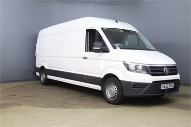 VOLKSWAGEN CRAFTER CR35 LWB DIESEL FWD 2.0 TDI 140PS Startline Business High Roof Van Diesel - WHITE - FE22VFD - 5 Door Fridge Panel Van
