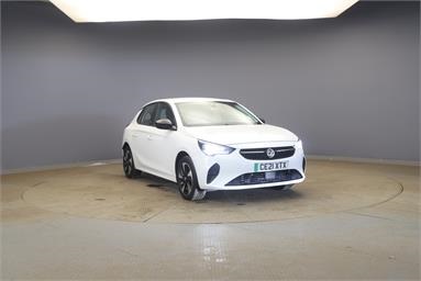 VAUXHALL CORSA 100kW SE Nav 50kWh 5dr Auto [7.4kWCh] Electric - WHITE - CE21XTX - 5 Door Hatchback