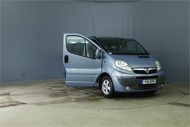 VAUXHALL VIVARO SWB DIESEL 2.0CDTI [115PS] Sportive Van 2.7t Diesel - GREY - YX11BYR - 5 Door Panel Van