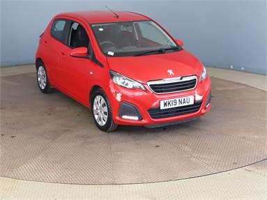 PEUGEOT 108 1.0 72 Active 5dr Petrol - RED - WK19NAU - 5 Door Hatchback