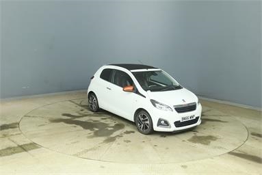 PEUGEOT 108 1.2 PureTech Roland Garros 3dr Petrol - WHITE - BN66WNP - 3 Door Hatchback