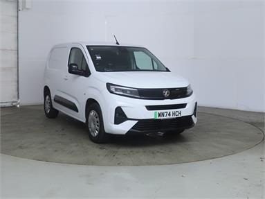 VAUXHALL COMBO CARGO ELECTRIC 100kW Pro 52kWh H1 Van Auto Electric - WHITE - WN74HCH - 5 Door Panel Van