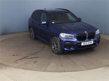 BMW X3 xDrive 30e M Sport 5dr Auto Petrol PHEV - BLUE - VE21AVN - 5 Door Estate