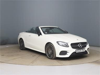 MERCEDES-BENZ E CLASS E400d 4Matic AMG Line Premium Plus 2dr 9G-Tronic Diesel - WHITE - KS20ZVJ - 2 Door Convertible