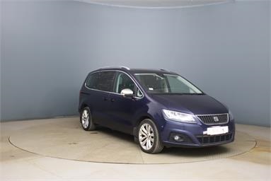 SEAT ALHAMBRA 2.0 TDI CR SE Lux [177] 5dr DSG Diesel - BLUE - LN14JHZ - 5 Door MPV