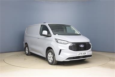 FORD TRANSIT CUSTOM 320 L1 DIESEL FWD 2.0 EcoBlue 136ps H1 Van Limited Diesel - GREY - LV75XDR - 5 Door Panel Van