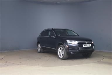 VOLKSWAGEN TOUAREG 3.0 V6 TDI 240 SE 5dr Tip Auto Diesel - BLACK - MF61RVR - 5 Door Estate