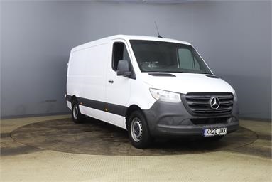 MERCEDES-BENZ SPRINTER 316CDI L2 DIESEL RWD 3.5t H1 Van Diesel - WHITE - KR20JMX - 5 Door Panel Van