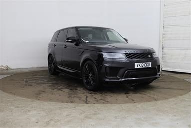 LAND ROVER RANGE ROVER SPORT 3.0 SDV6 HSE Dynamic 5dr Auto Diesel - BLACK - VK18CKU - 5 Door Estate