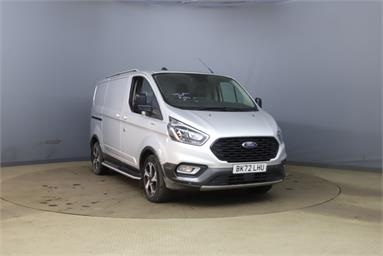FORD TRANSIT CUSTOM 300 L1 DIESEL FWD 2.0 EcoBlue 130ps Low Roof Active Van Diesel - SILVER - BK72LHU - 6 Door Panel Van