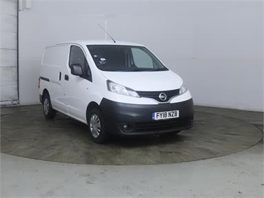 NISSAN NV200 DIESEL 1.5 dCi 110 Acenta Van Euro 6 Diesel - WHITE - FY18NZB - 6 Door Panel Van