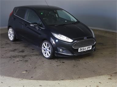 FORD FIESTA 1.0 EcoBoost Titanium X 5dr Petrol - BLACK - RK64XPP - 5 Door Hatchback