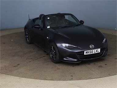 MAZDA MX-5 1.5 Sport Nav 2dr Petrol - BLACK - MK66LKL - 2 Door Convertible