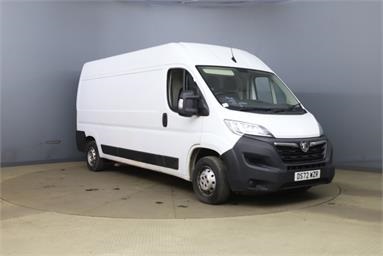VAUXHALL MOVANO 3500 L3 DIESEL FWD 2.2 Turbo D 140ps H2 Van Prime Diesel - WHITE - DS72WZR - 5 Door Panel Van