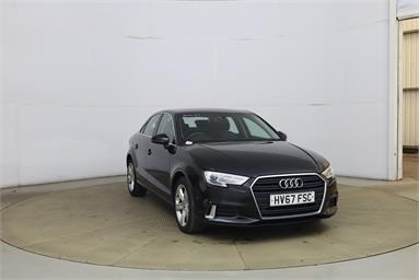 AUDI A3 1.6 TDI 116 Sport 4dr S Tronic Diesel - BLACK - HV67FSC - 4 Door Saloon
